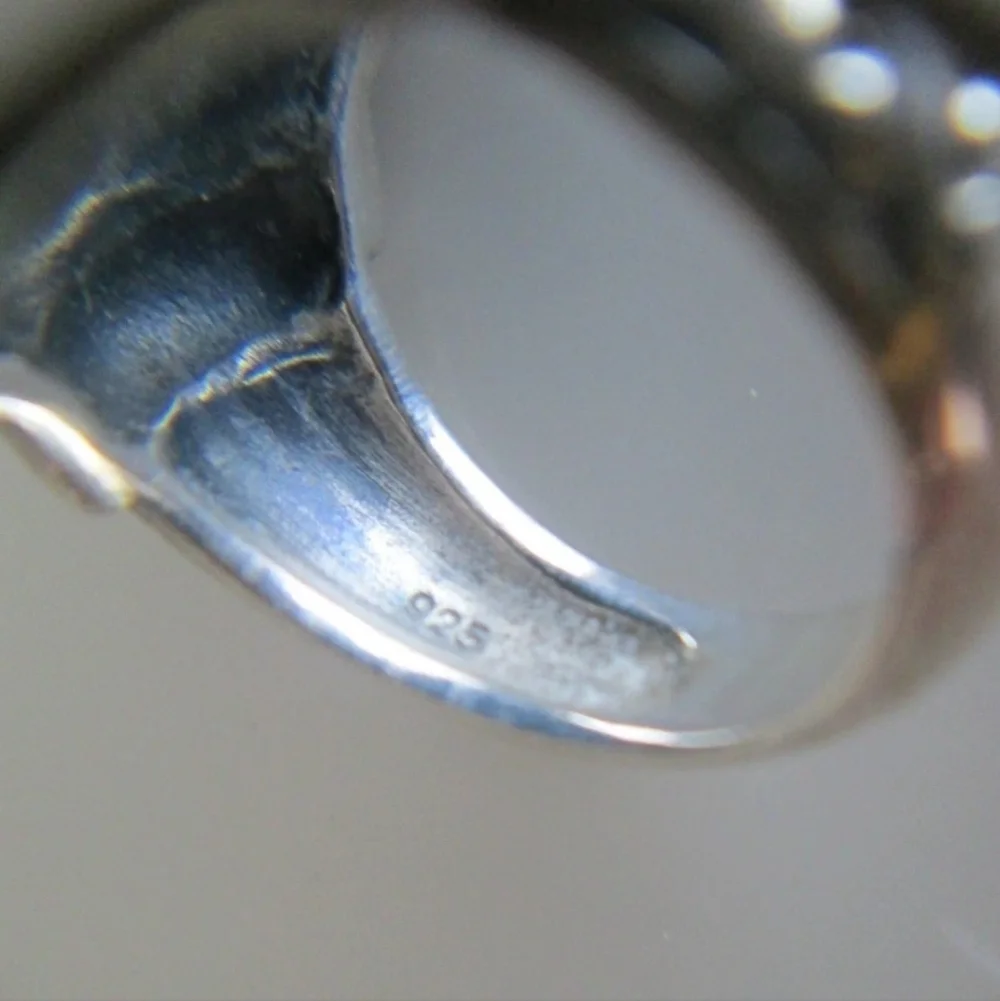 Emerald Oval Cut Sterling Silver Ring